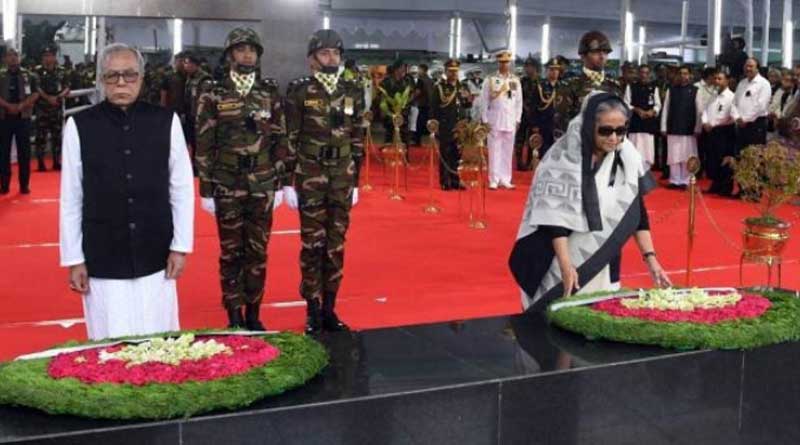Bangladesh mourning father Bangabandhu on massacre anniversary