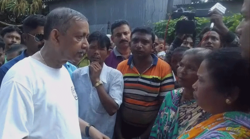Minister Goutam Deb faces agitaion in Siliguri area