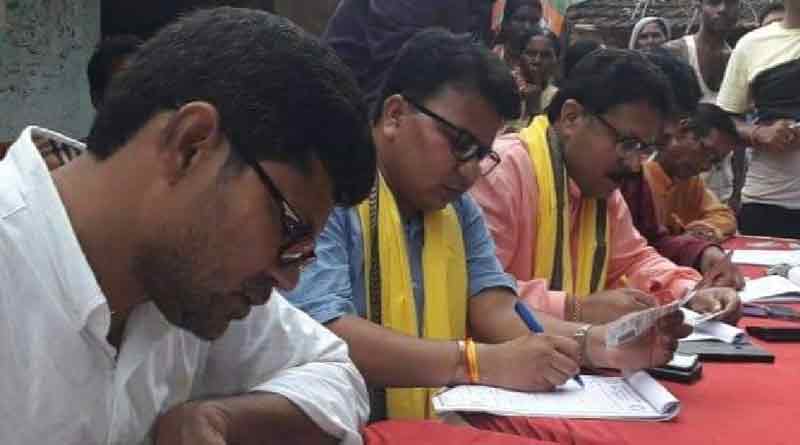 Worker enrollment target not fulfilled, BJP MP takes baton