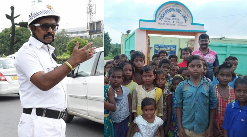 A constable of Kolkata traffic police is going to lose his job