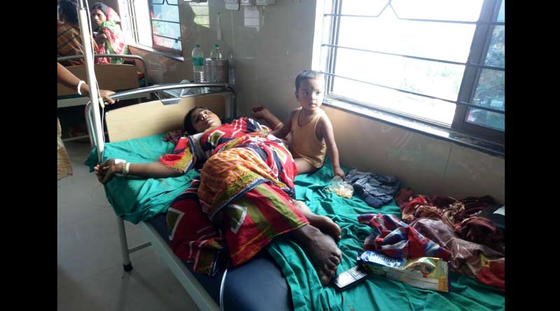Pregnant woman allegedly beaten by her husband, accused arrested