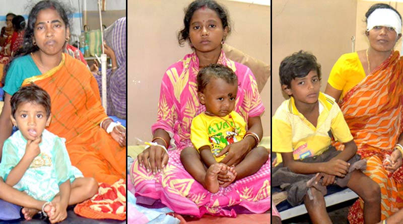 Three woman saves their life by help of a plastic drum in Rupnarayan river