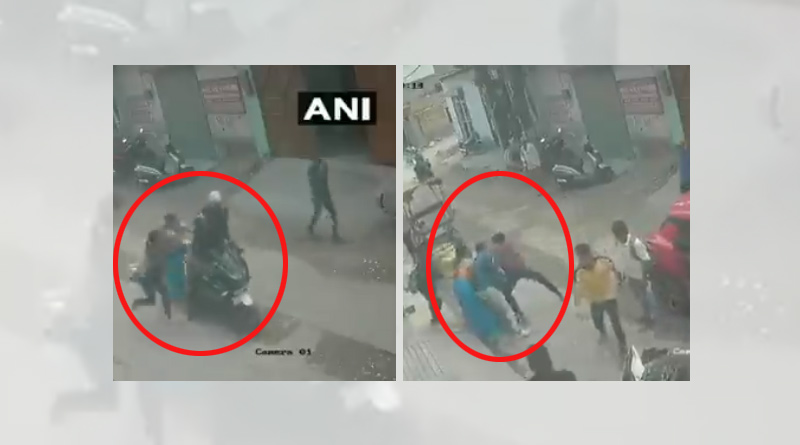 Bike borne chain snatchers caught red-handed by a woman