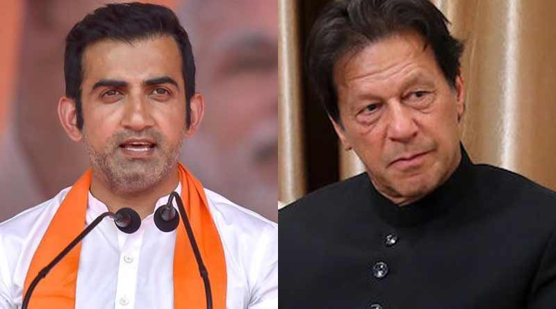 BJP MP Gautam Gambhir lashes out at Pak PM Imran Khan