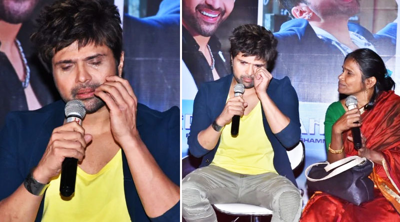 Himesh Reshammiya broke down into tears while sharing Ranu' journey