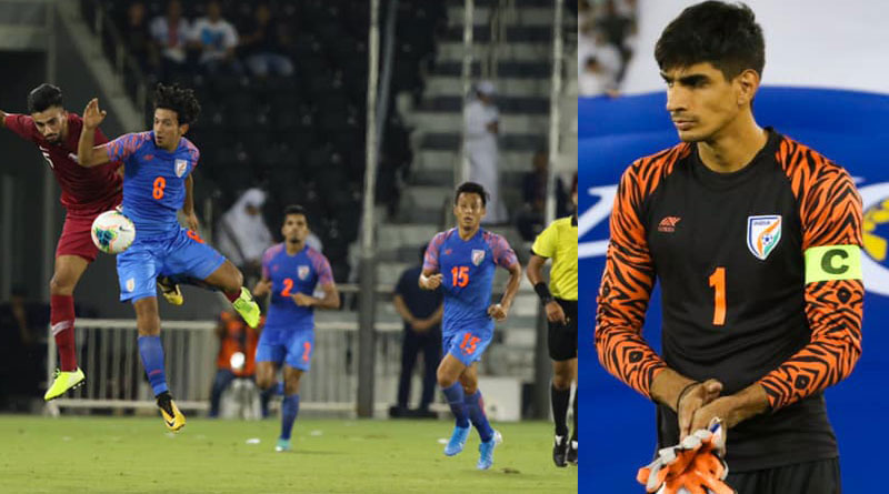 Pre world Cup qualifier: India holds Quatar for a draw