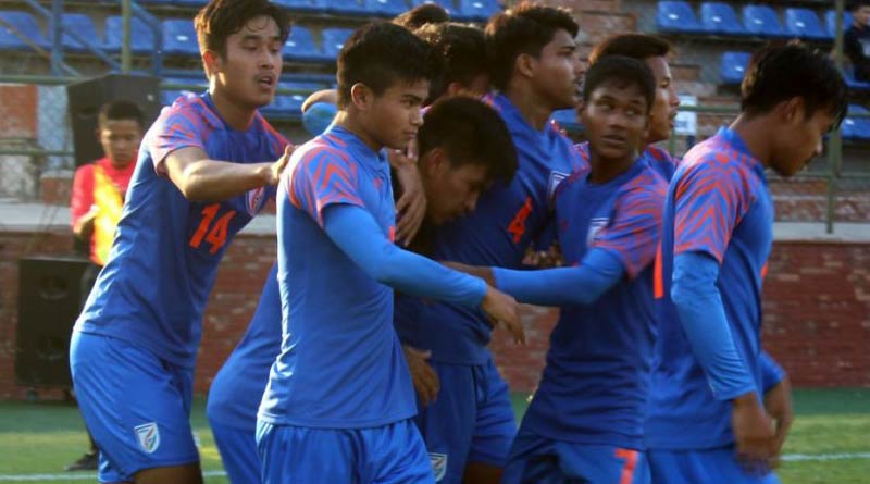 U-16 Indian team qualified for the main round AFC U-16 Cup