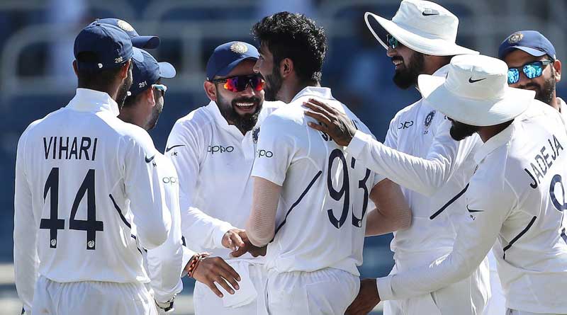 Jasprit Bumrah claims hat-trick on 2nd test against West Indies