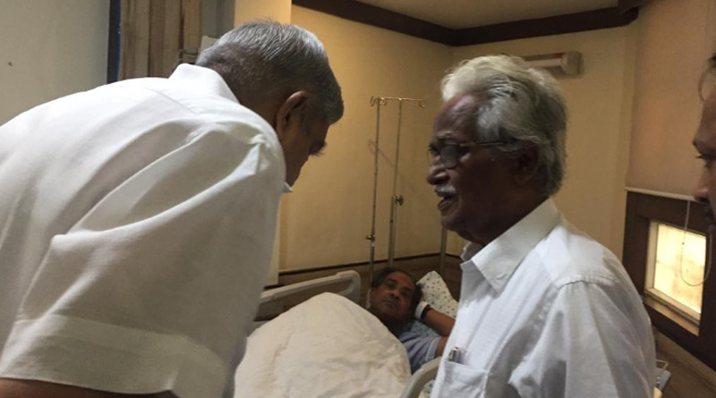 Governor visited hospital to see JU's VC and Pro-VC