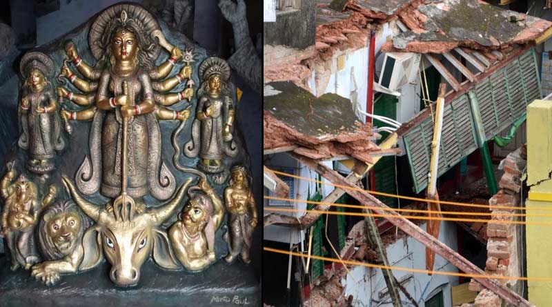 Santosh Mitra Square Puja committee stands with Bow Bazar victims