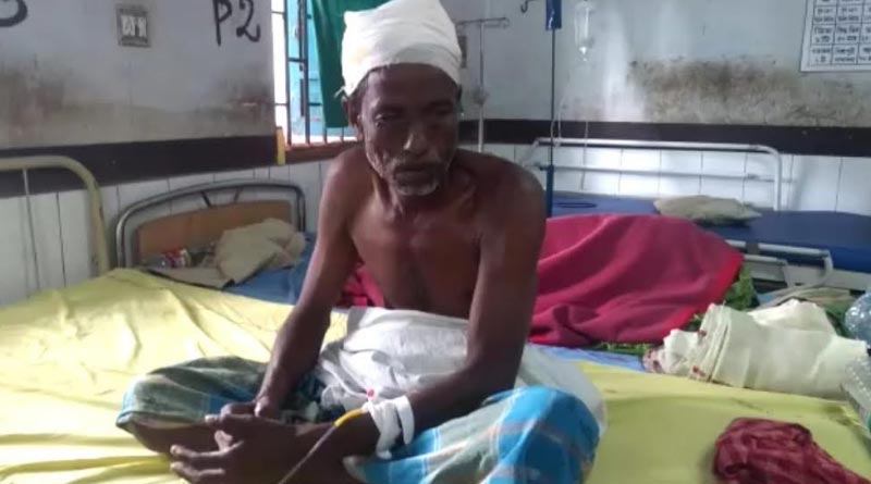 A elderly man allegedly stabbed by nephew in North 24 pargana