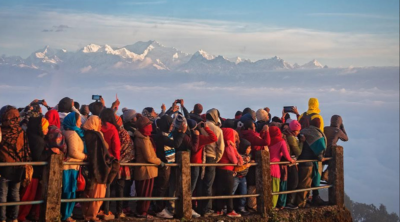 Now tourist have to pay money to visit Tiger Hill in Darjeeling