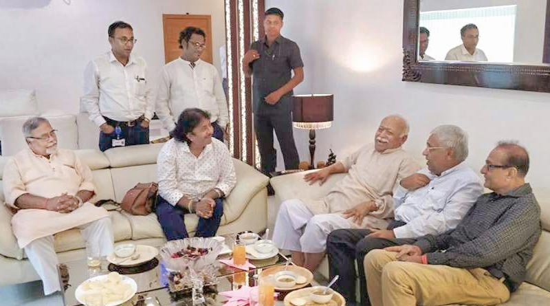 Mohan bhagwat come to kolkata on a three day visit
