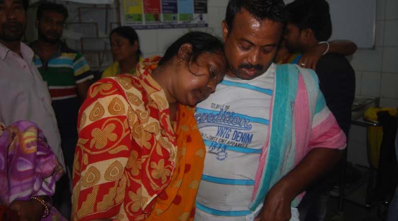 Negligence in nadia's dhubulia hospital, patient party stage protest