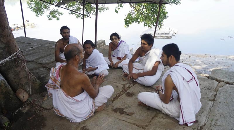 Mattur is a village where the usage of Sanskrit for communication