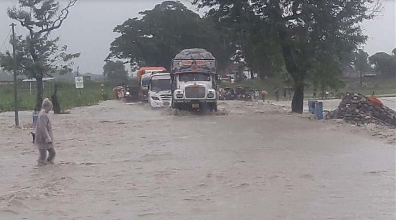 Heavy rainfall hits dooars and north bengal