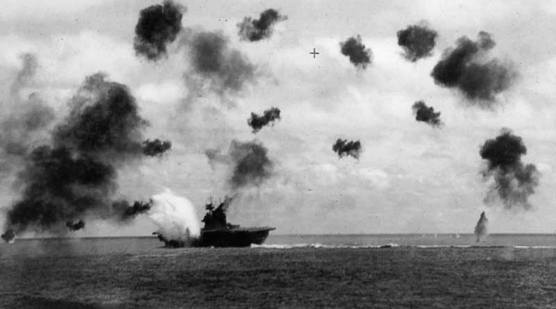 Wreck of Japanese carrier from the World War II Battle of Midway found