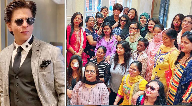 Ahead of Diwali Shah Rukh Khan interacted with acid attack survivors