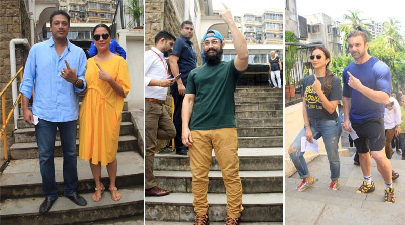 Assembly Elections 2019: Celebrities turned up to vote in Mumbai
