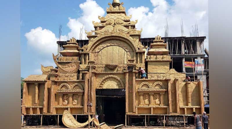 Now Theme based Lakshmi Puja in Midnapore's Ghatal