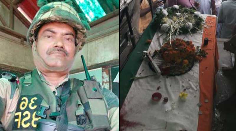 Body of died BSF jawan returns Nadia's rudranagar on friday morning