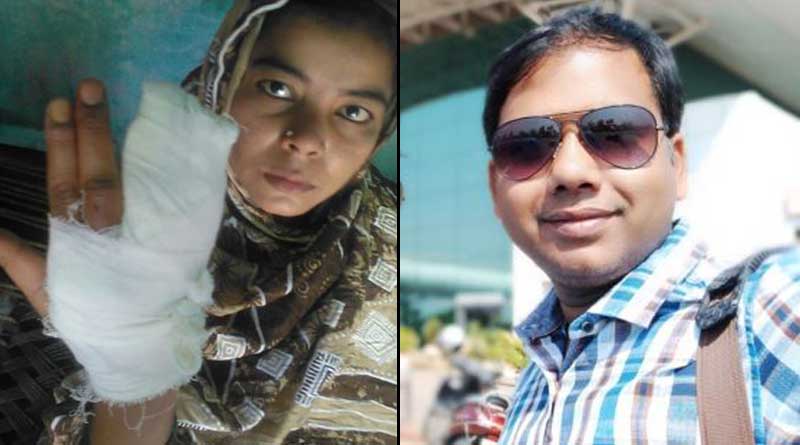 Woman suffers freak accident on bus, co-passenger saves her