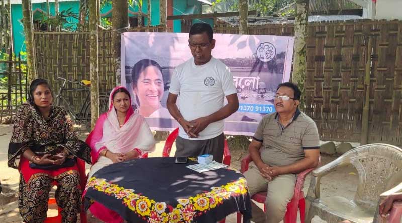 Trinamool Congress MLA Bulu Chik Baraik visits Malbazar