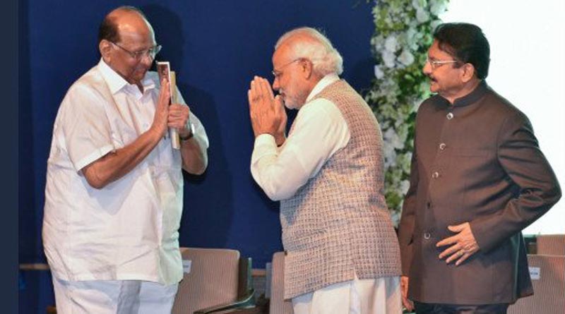 Sharad Pawar did not get the chance to become PM due to Congress, says PM Modi। Sangbad Pratidin