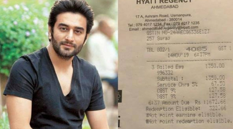 Music composer Shekhar Ravjiani charged Rs 1673 for 3 eggs