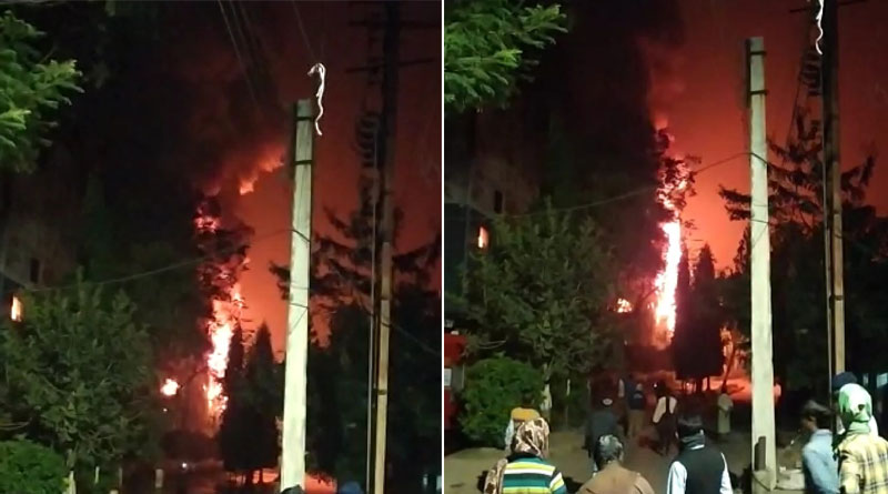 Massive fire at Falta's plastic factory, conspiracy theory uphold