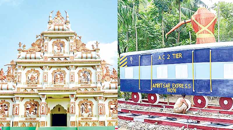 Katwa celebrates Kartik Puja, pandel focus on awareness