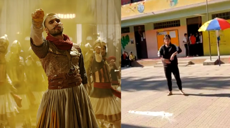 School teacher delivers a performance on Ranveer Singh's 'Malhari'