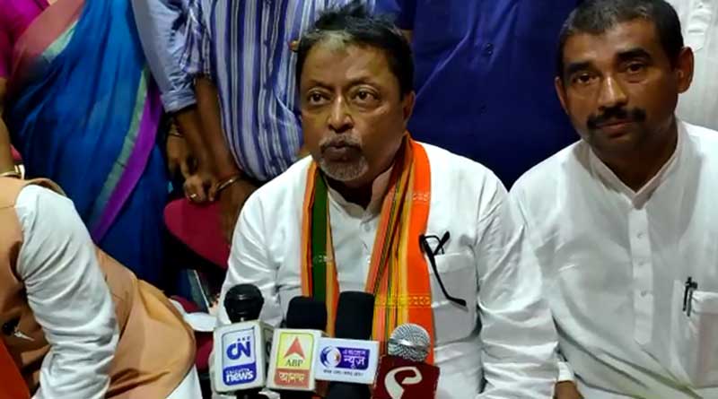 BJP candidate from Karimpur Jay Prakash Majumdar file nomination
