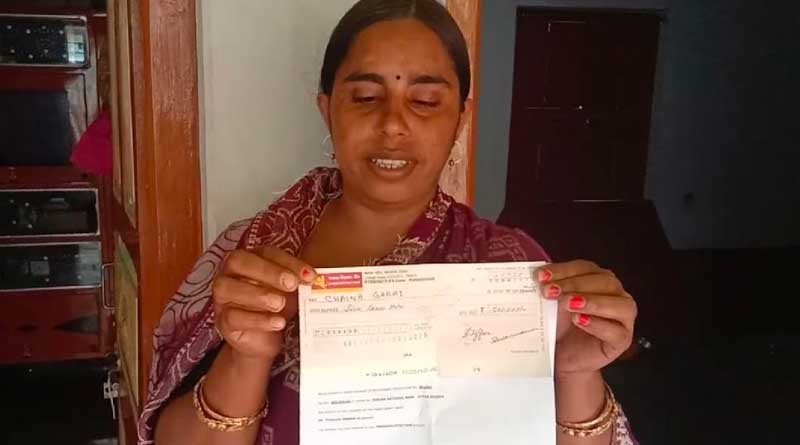 Bhartiya Janata Party cancels cheque to worker s widow