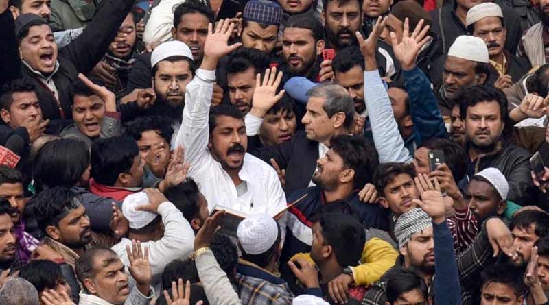 Bhim Army Chief Chandrasekhar Azad detained from Jama Masjid
