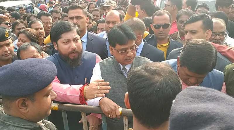 Two BJP parliamentarians from Bengal arrested in Malda
