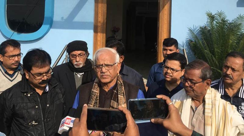 Minister Sovandeb Chattopadhyay visited Gangasagar on sunday