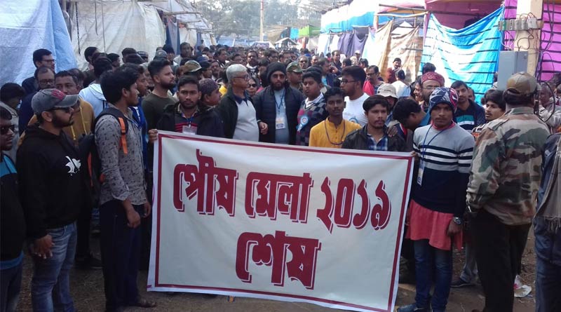 Traders clash with Visva-Bharati University over Poush Mela