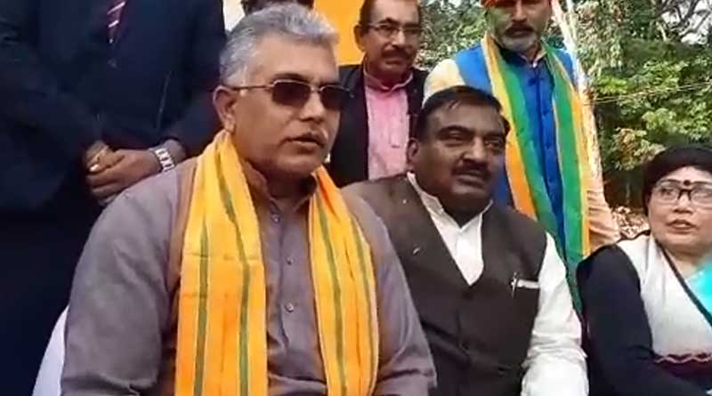 BJP's Dilip Ghosh slams Mamata Banerjee on anti-CAA protest