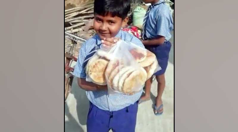 Bread and biscuits served in mid day meal, controversy started