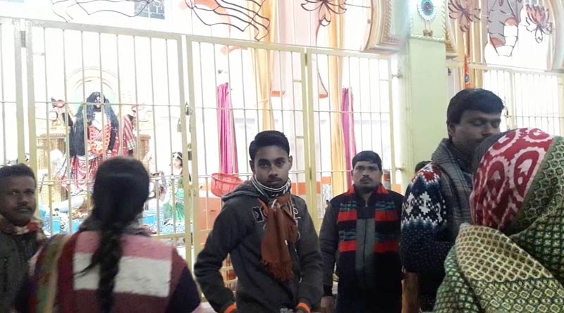 Robbery in a temple in South 24 Pargana's raipur area