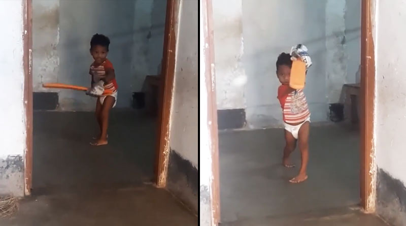 Diaper-wearing kid is the wonder of Kolkata, Pietersen-Kohli are surprised