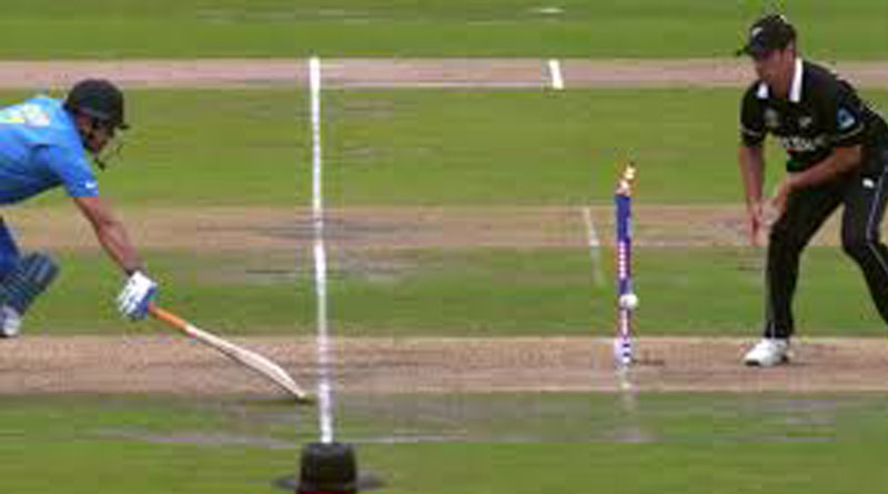 MS Dhoni suffered run-out in the semi-final of 2019 World Cup