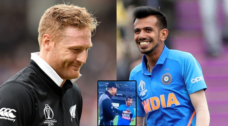 Martin Guptill swears in Hindi to Yuzvendra Chahal