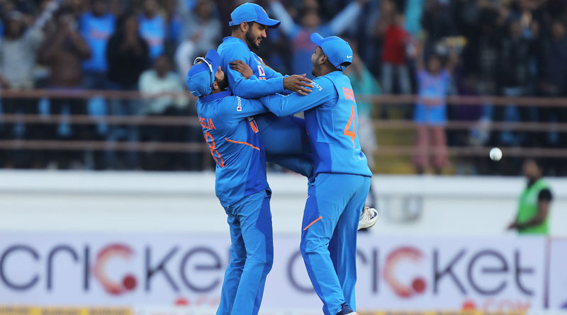 Team India beats Australia in 2nd ODI by 36 runs in Rajkot