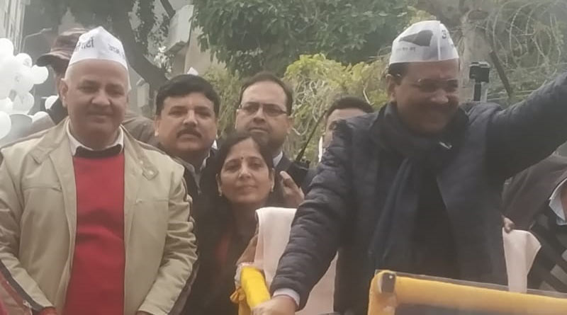 Delhi CM Arvind Kejriwal had to postpone his nomination file today