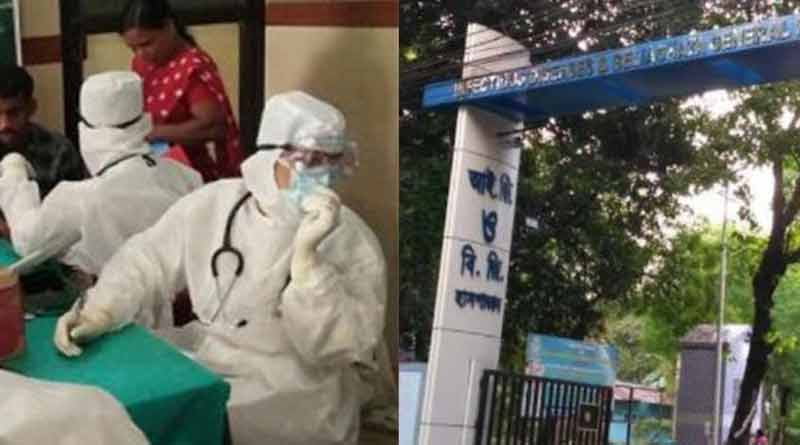 A person admitted in beleghata id hospital suspecting corona infected