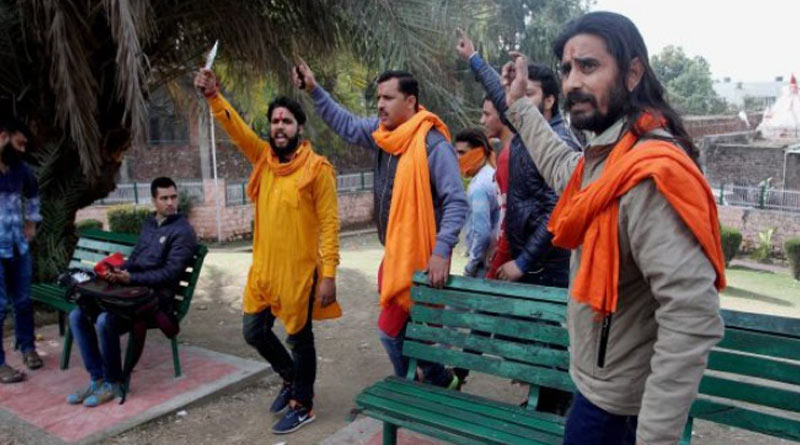 Bajrang Dal Workers Vandalise Hyderabad Shops On Valentine's Day