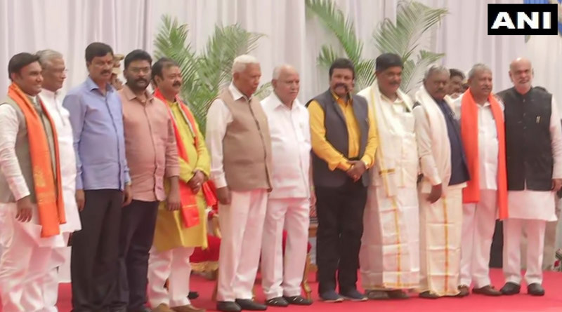 Karnataka CM Yediyurappa expands Cabinet, inducts 10 ministers