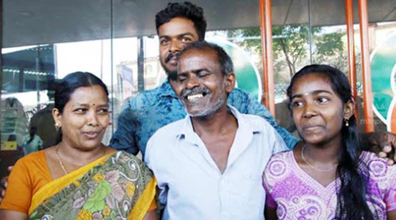 On his way to the bank to get a loan, Porunnan Rajan win a lottery ticket